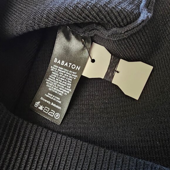 Aritzia Babaton Sculpt Knit Halter Top - 2021 - Black - Sz S - NWT - Picture 7 of 12